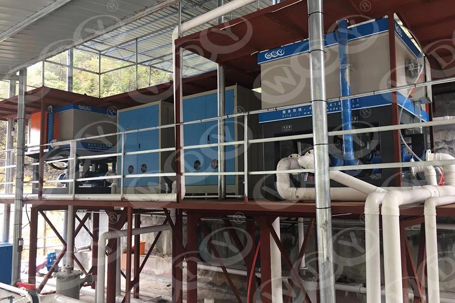 湖南桂东水洗高岭土榴莲视频黄片色设备使用成人榴莲视频